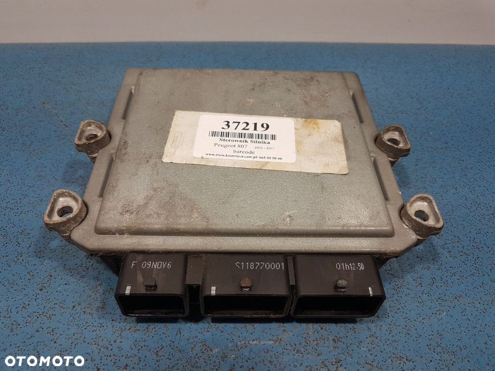 PEUGEOT 807 2.0 HDI STEROWNIK SILNIKA 5WS40320E-T - 1