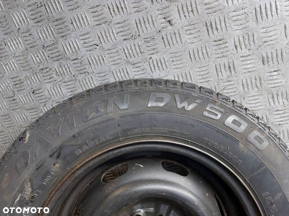 KOŁO FELGA OPONA ZAPAS 4x98 5Jx13 ET35 FI58,1 155/80R13 DAYTON FIAT - 4