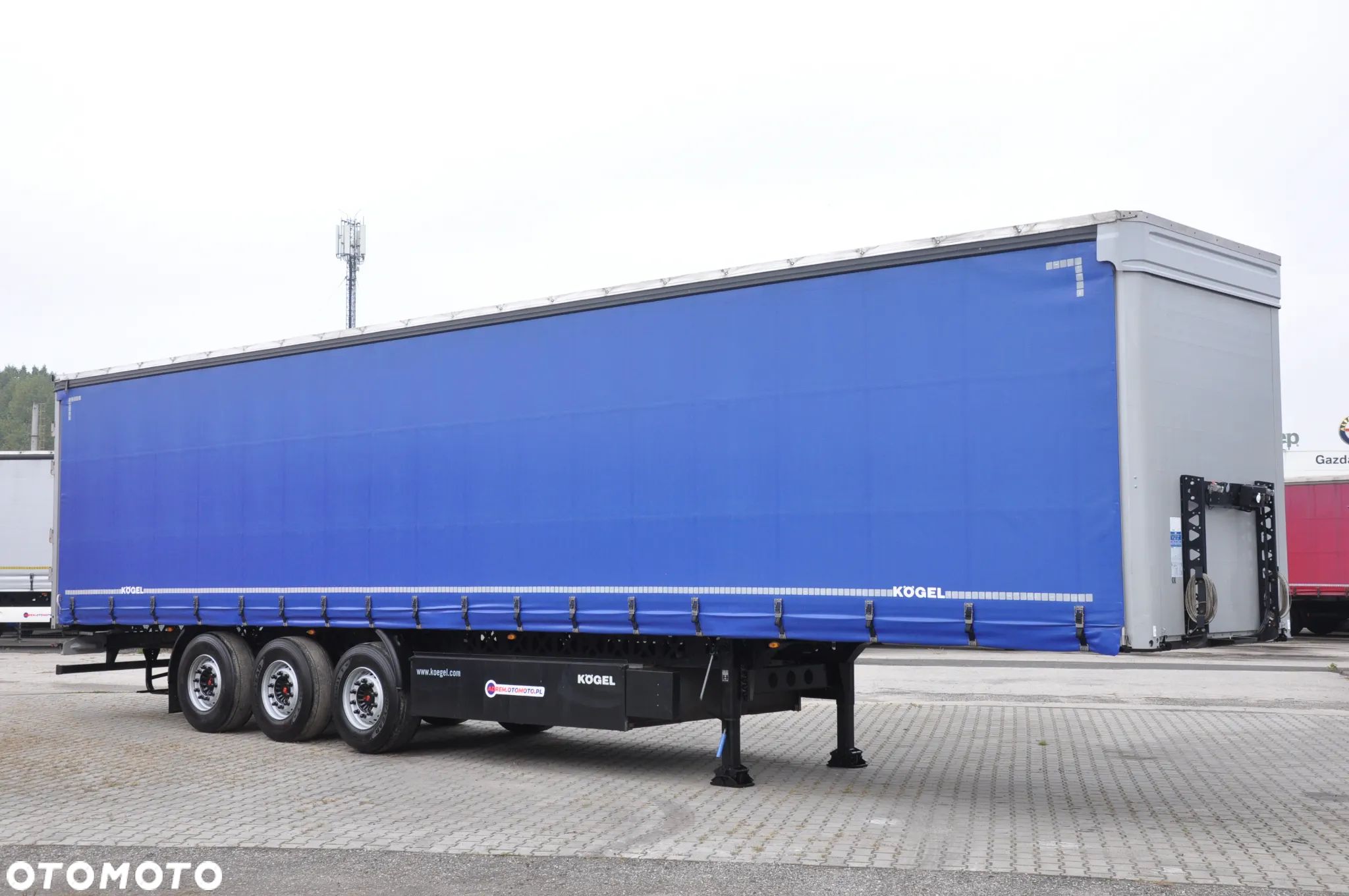 Kögel STANDARD LIGHT 5 720 kg SAF PODNOSZONA OŚ PODNOSZONY DACH KOSZ NA EP - 1