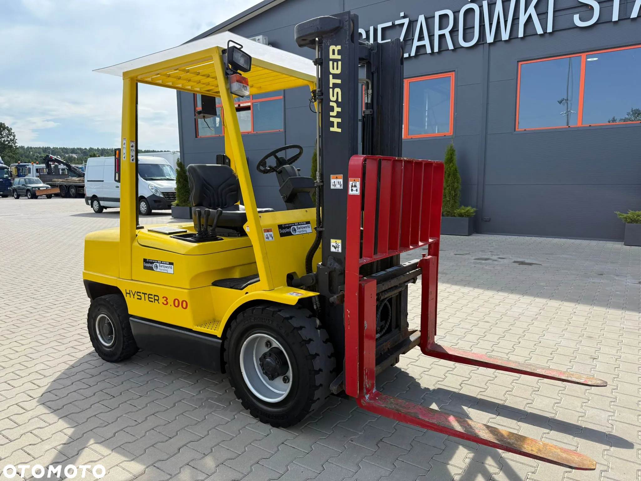 Hyster Wózek widłowy HYSTER // 3 T // Diesel // - 12