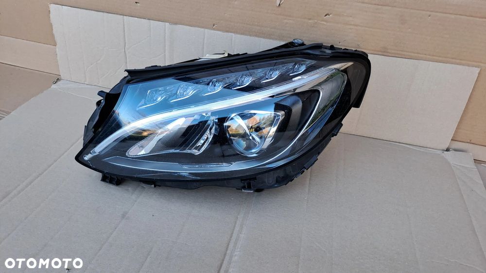 MERCEDES C KLASA W205 205 LEWA LAMPA LED PERFORMANCE a2059062504 - 2