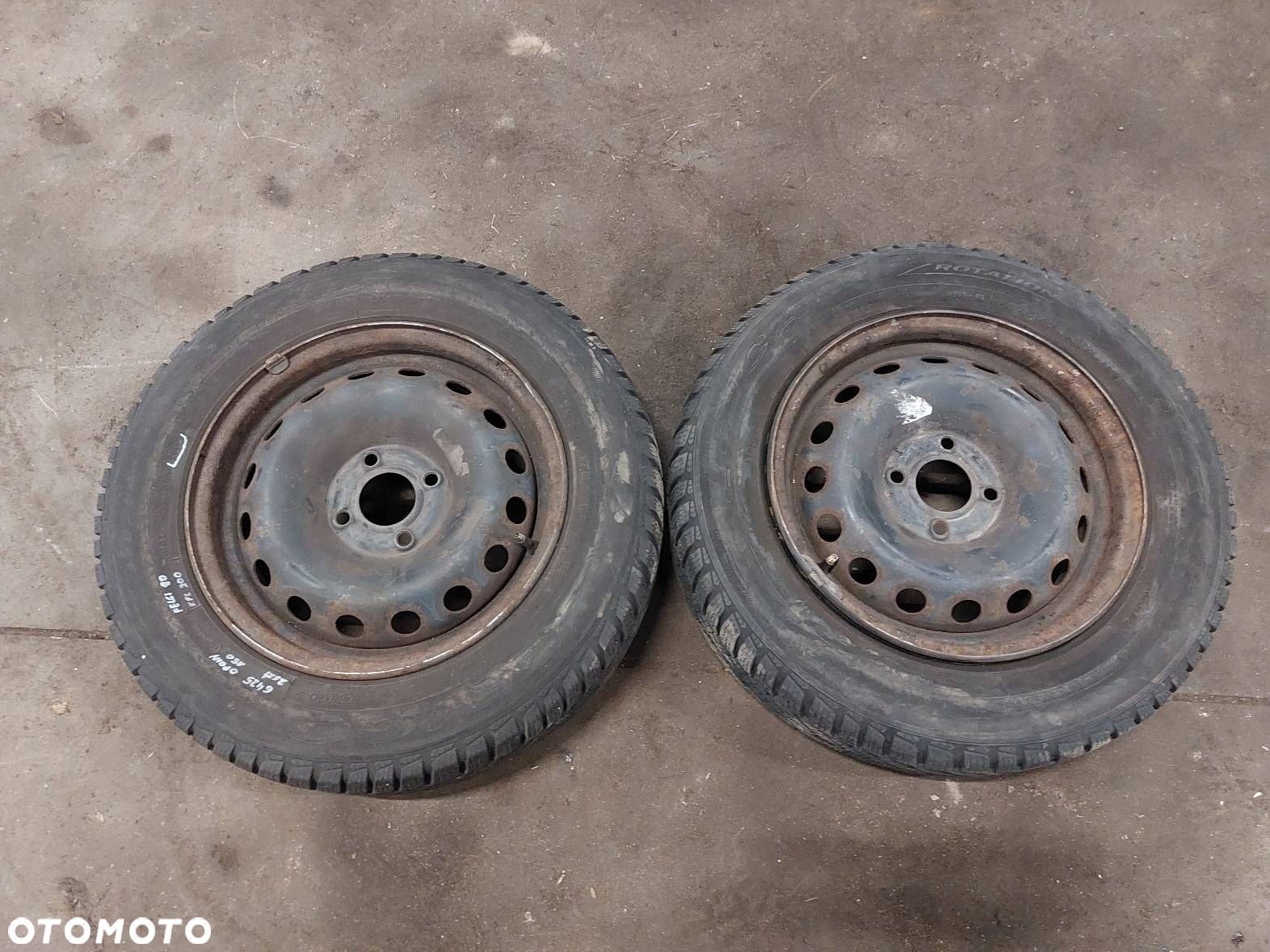FELGI STALOWE 2 SZT 4x100 x14 FI60,1 RENAULT MEGANE I - 1