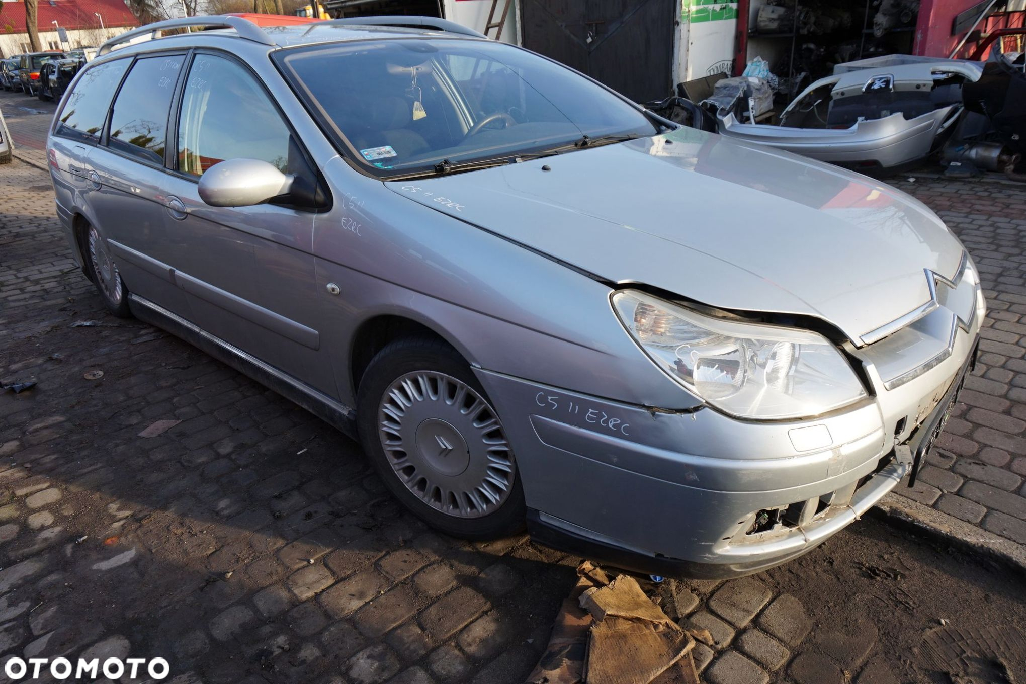CITROEN C5 II LIFT KOMBI 2005 EZRC 2.0 HDI DW10BTED4 136KM 20MB02 SREBRNY na części - 7