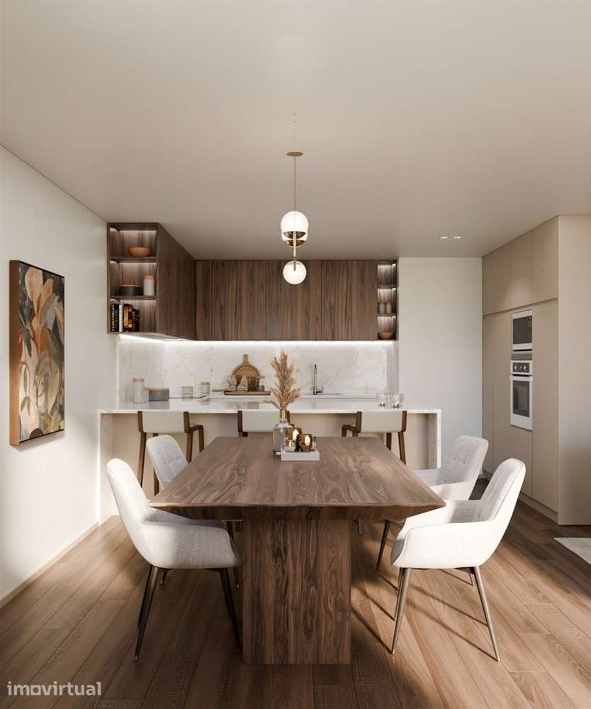 Apartamento T1 com terraço, no Centro de Canelas! - Grande imagem: 2/16