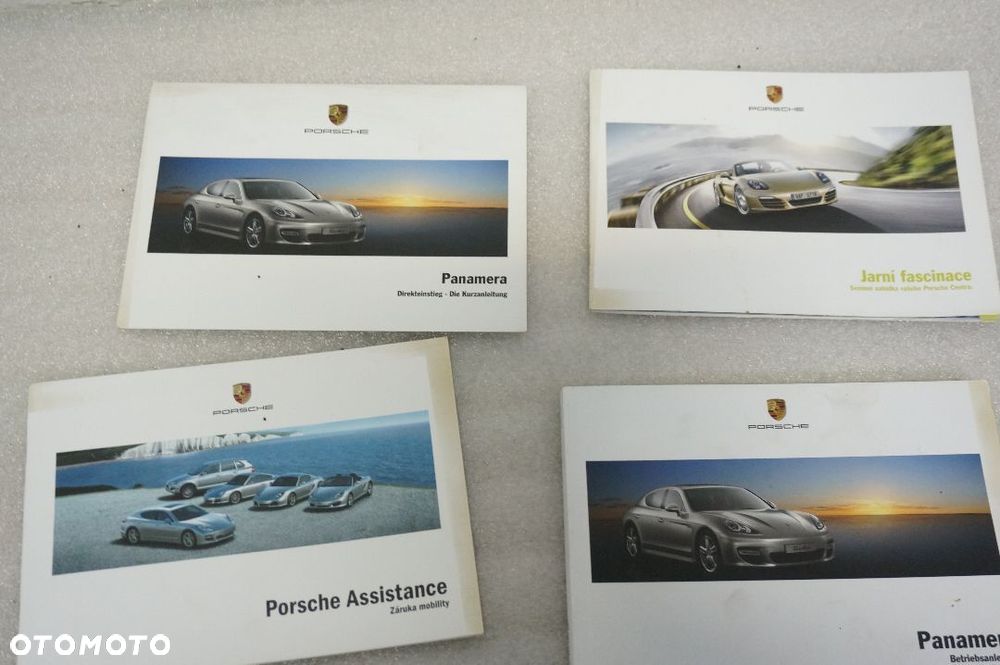 Książka Serwisowa Instrukcja Obsługi Porsche Panamera 970 2014 - 2