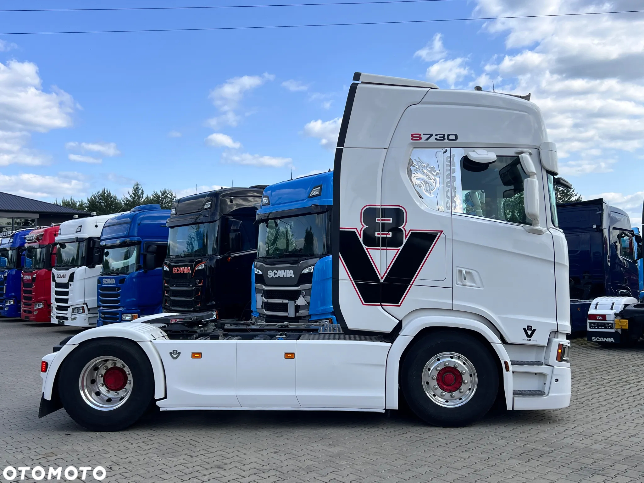 Scania S730 FULL OPCJA  z Niemiec idealny stan ASO kontrakt Scania 2019/20 - 8