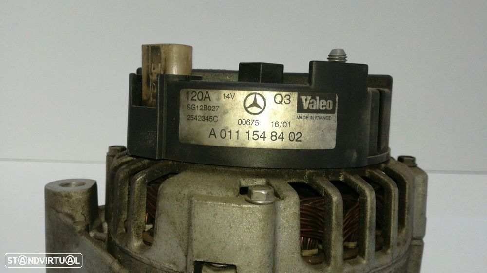 ALTERNADOR MERCEDES-BENZ CLASSE C COUPÉ 2004 - 3