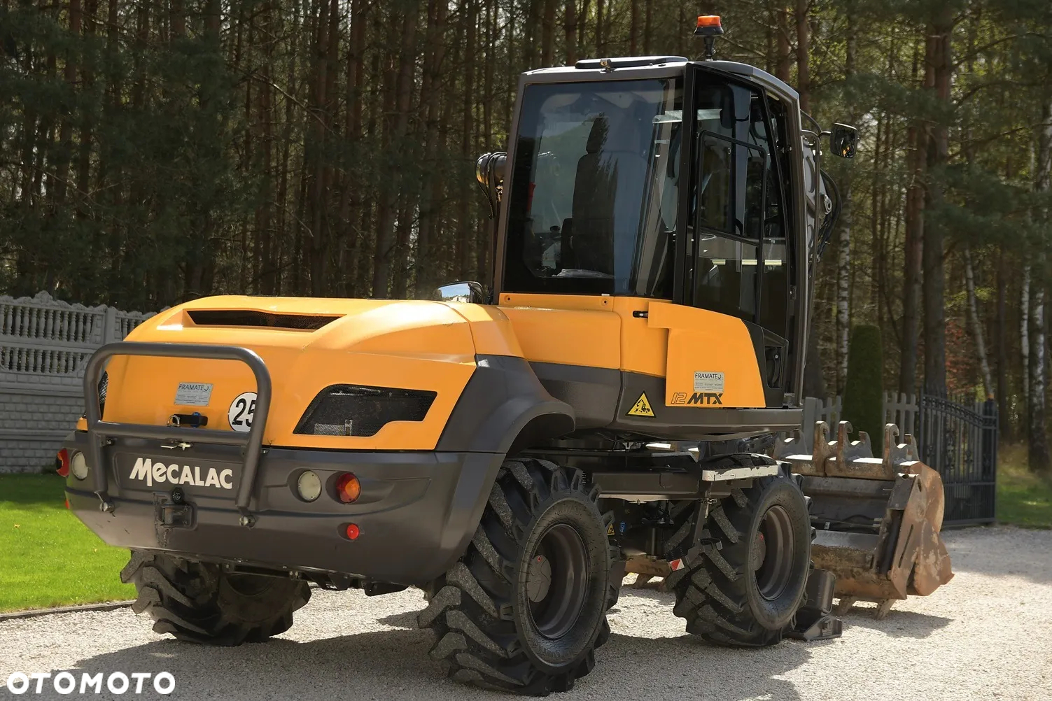 Mecalac Koparka Kołowa MECELAC 12MTX * 2018 * Kpl łyżek * KLIMA * KAMERY * SUPER STAN! - 7