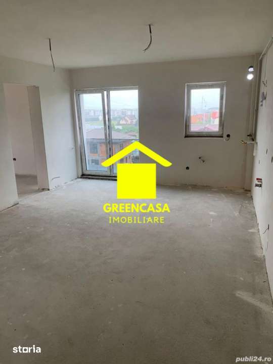 Apartament semifinisat, 3 camere, 57mp, 2 parcari, zona Tineretului — fotografia 2