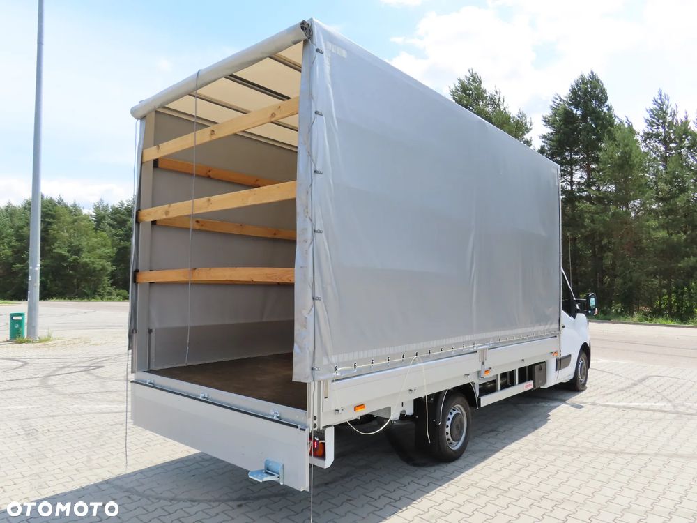 Renault Master 2.3 dCi 163 Km WZMACNIANY Plandeka 10 Euro Palet, Skrzynia 4870 mm Długa, 2550 Wysokość, MOŻLIWA FIRANA Stan Jak NOWY Gotowy Dostępny POLECAM - 25