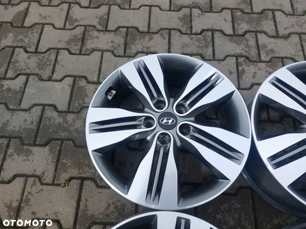 HYUNDAI IX35 FELGI ALUMINIOWE R18 6.5J ET51 5X114.3 ORYGINAŁ JAK NOWE! - 2