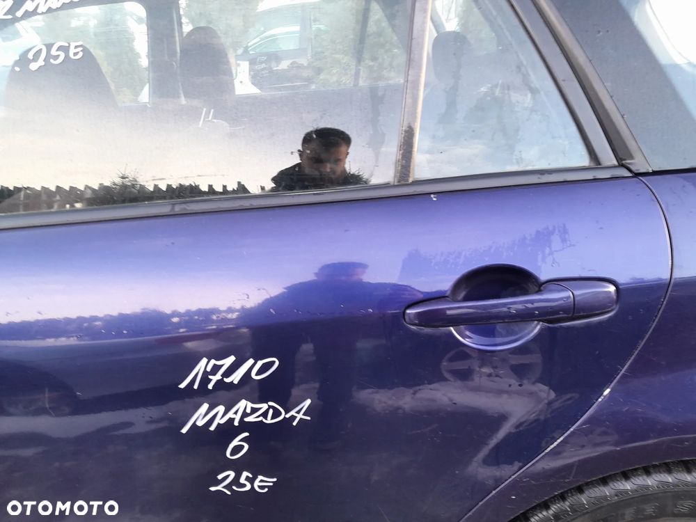 MAZDA 6 DRZWI LEWE TYLNE LEWY TYŁ KOMBI KOLOR: 25E - 3