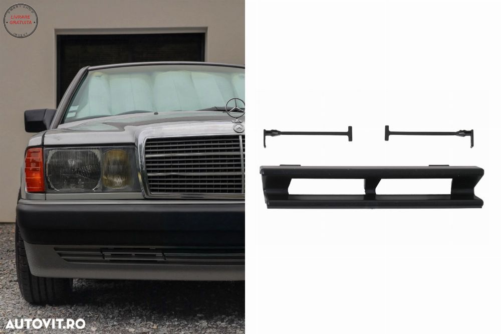 Capac Carlig Tractare Bara Fata Mercedes 190 Series W201 (1989-1993) Sedan- livrare gratuita - 1