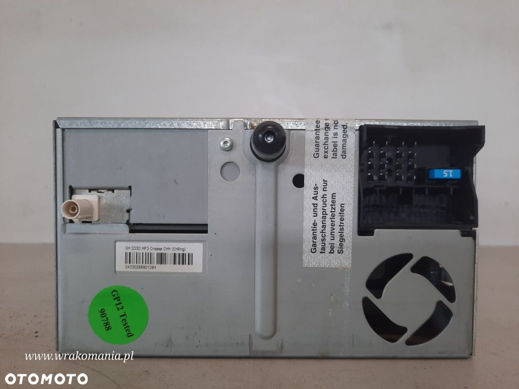 OPEL ZAFIRA  B II 05-10 RADIO  CD 497316088 Z19DT - 5