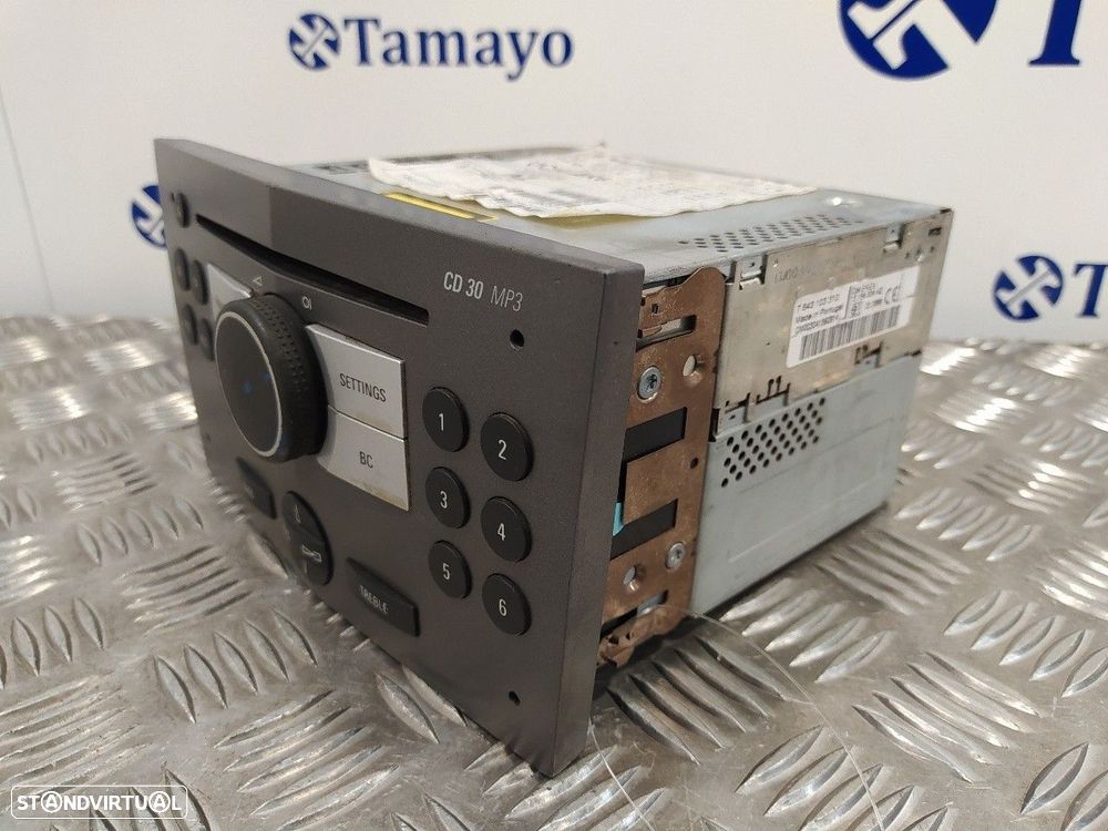 SISTEMA AUDIO / RADIO CD OPEL ASTRA H 2004 -13154304 - 4