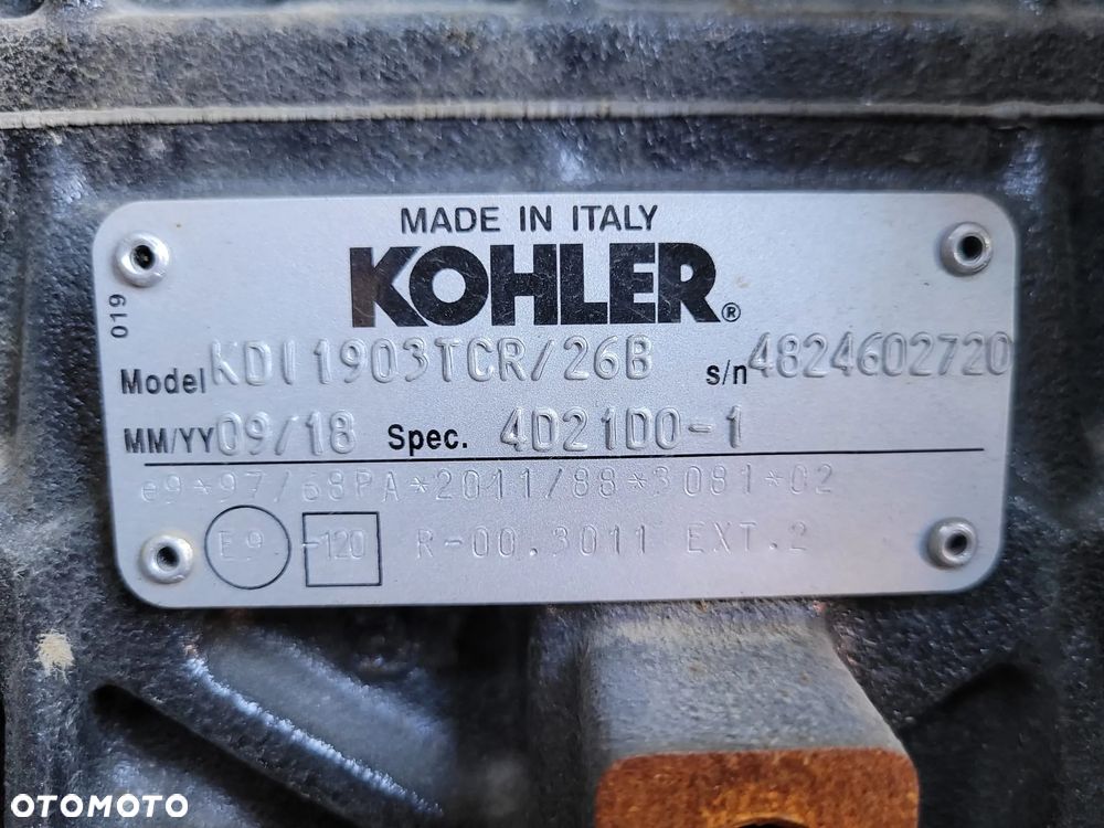 Silnik KOHLER  KDI 1903TCR/26B Arbos - 5