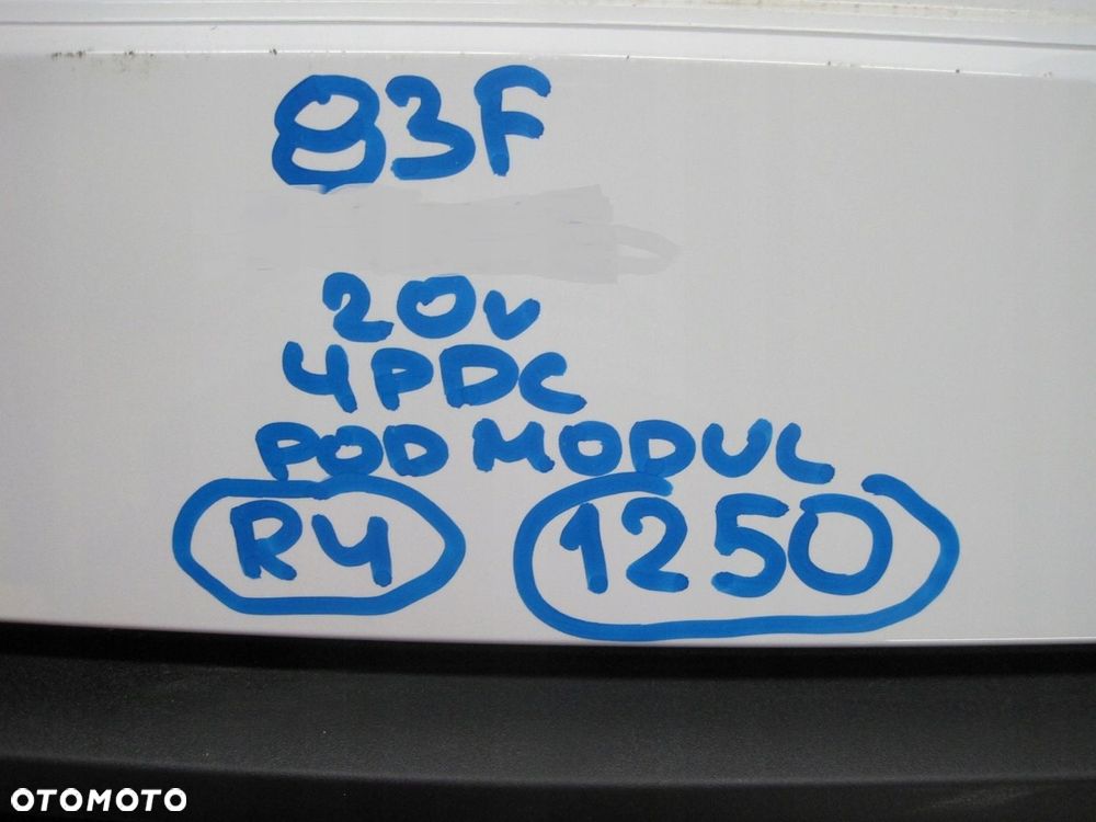 Zderzak tył tylny AUDI Q3 83F SPORTBACK 20R 4 PDC MODUŁ - 15