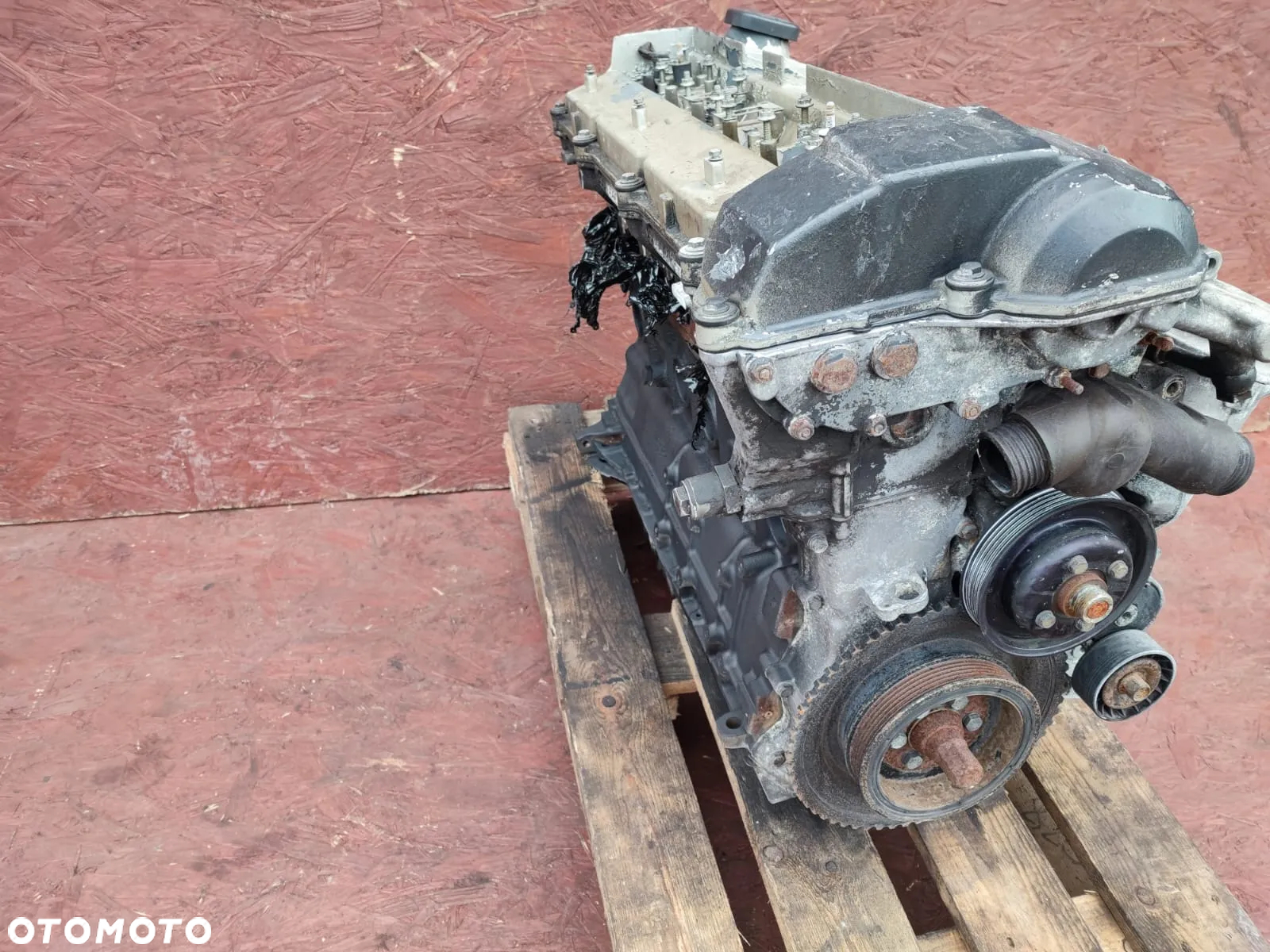 BMW E30 / E34 / E36. ORYGINALNY KOMPLETNY SŁUPEK SILNIKA M50B20V VANOS 150KM  O NR: 9 072 057 / 1 740 974 OEM. W BARDZO DOBRYM STANIE TECHNICZNYM. - 3