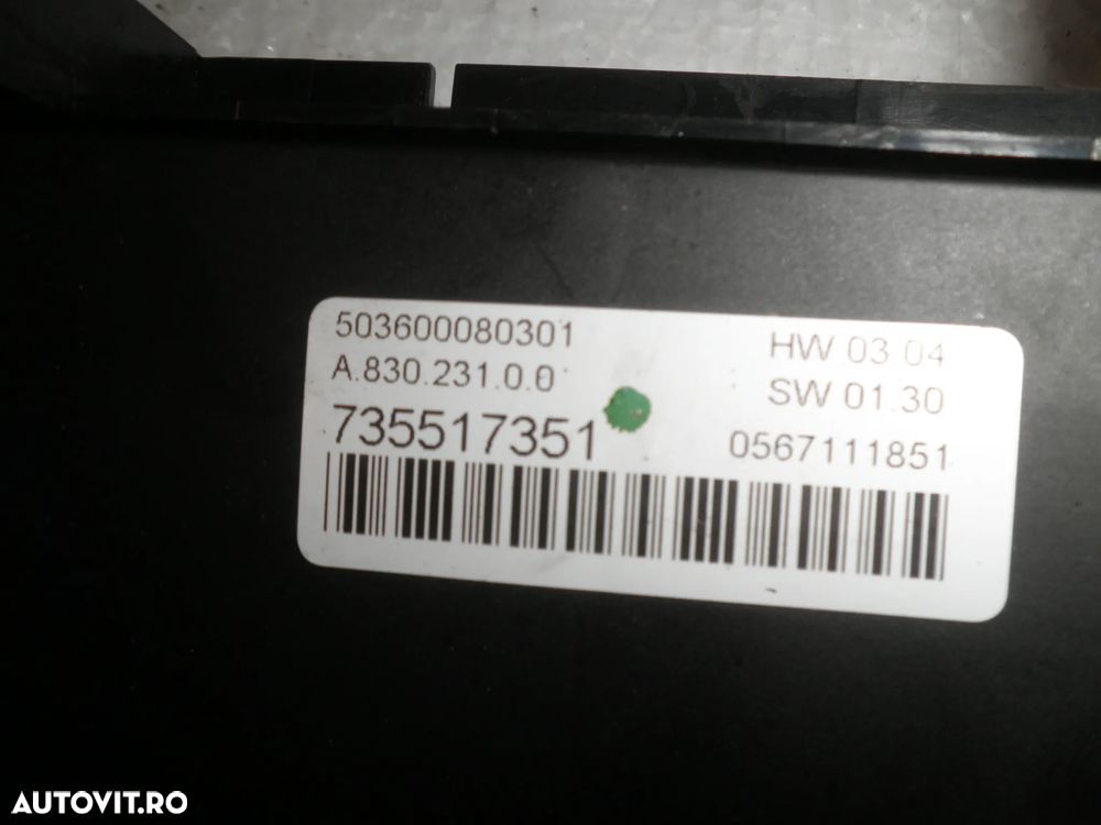 Panou clima Lancia / Chrysler Delta 735517351 - 3