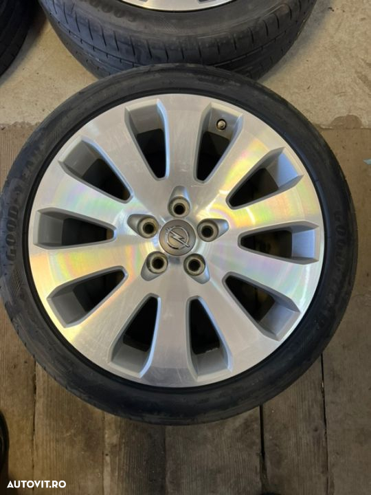 vând jante originale Opel Insignia pe 19” cu anvelope de vară - 4