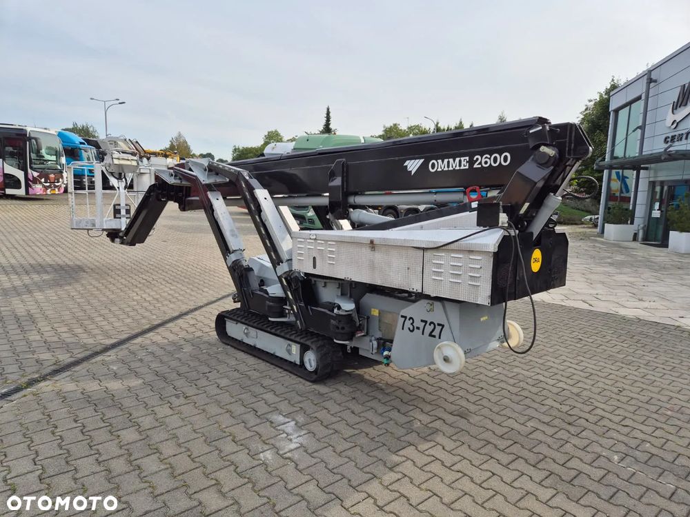 Omme RBD 2600 / 1 WŁ. / AŻ 26 METRÓW / PO SERWISIE HYDRAULIKI / SPRAWNY / DIESEL + PRĄD / WTYCZKA 230V / PILOT DO STEROWANIA / 240 KG ŁADOWNOŚĆ - 8