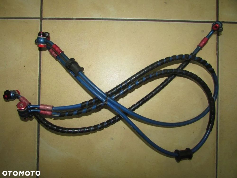 Honda Hornet CB900 SC48 02-07 przewody hamulcowe stalowe komplet - 1