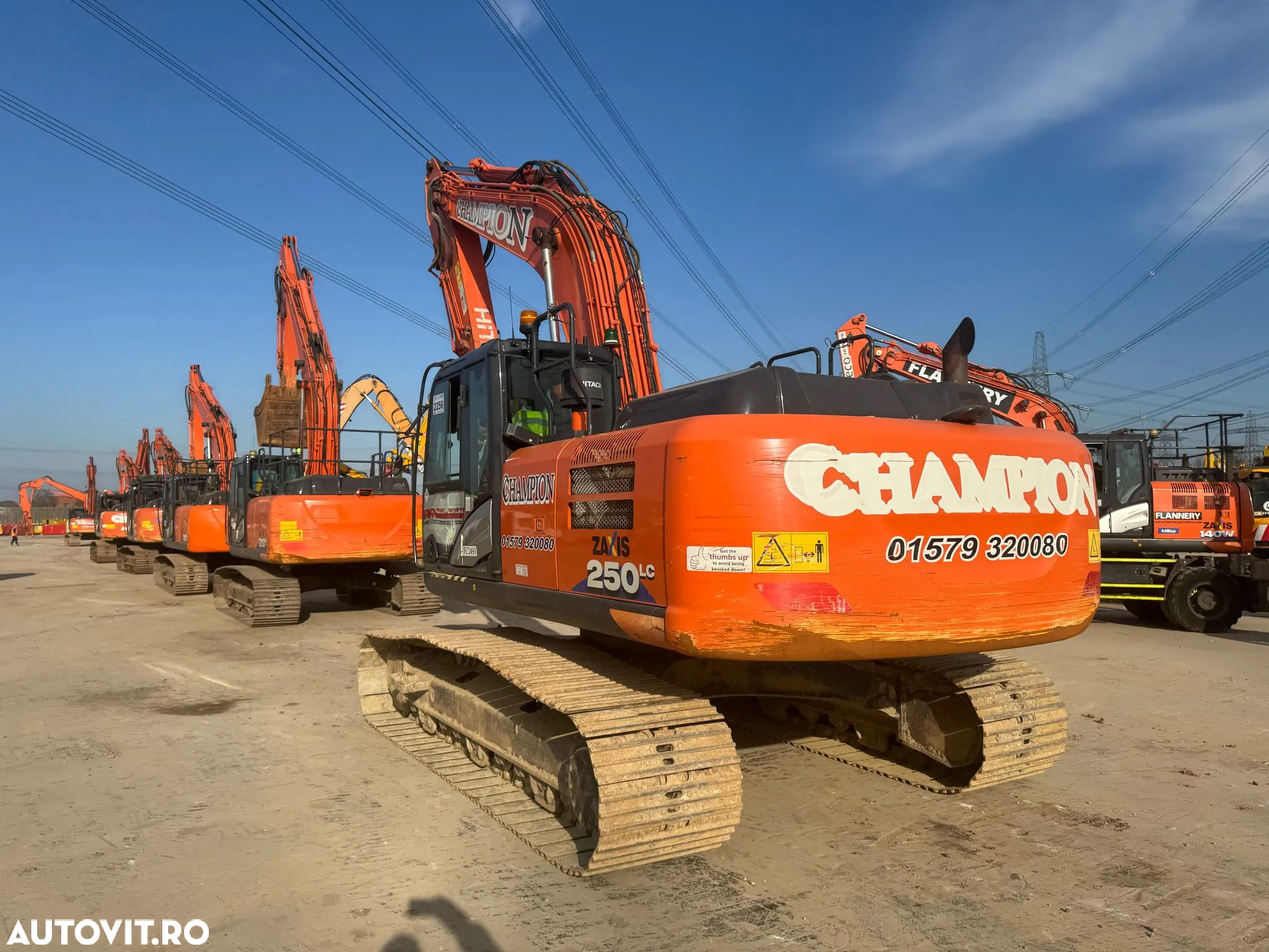 Hitachi Zaxis ZX 250 LC -6 Excavator pe șenile - 8