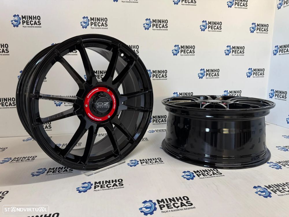 Jantes Look OZ Ultraleggera em 18 (5X100/5x112) Preto Brilho - 6