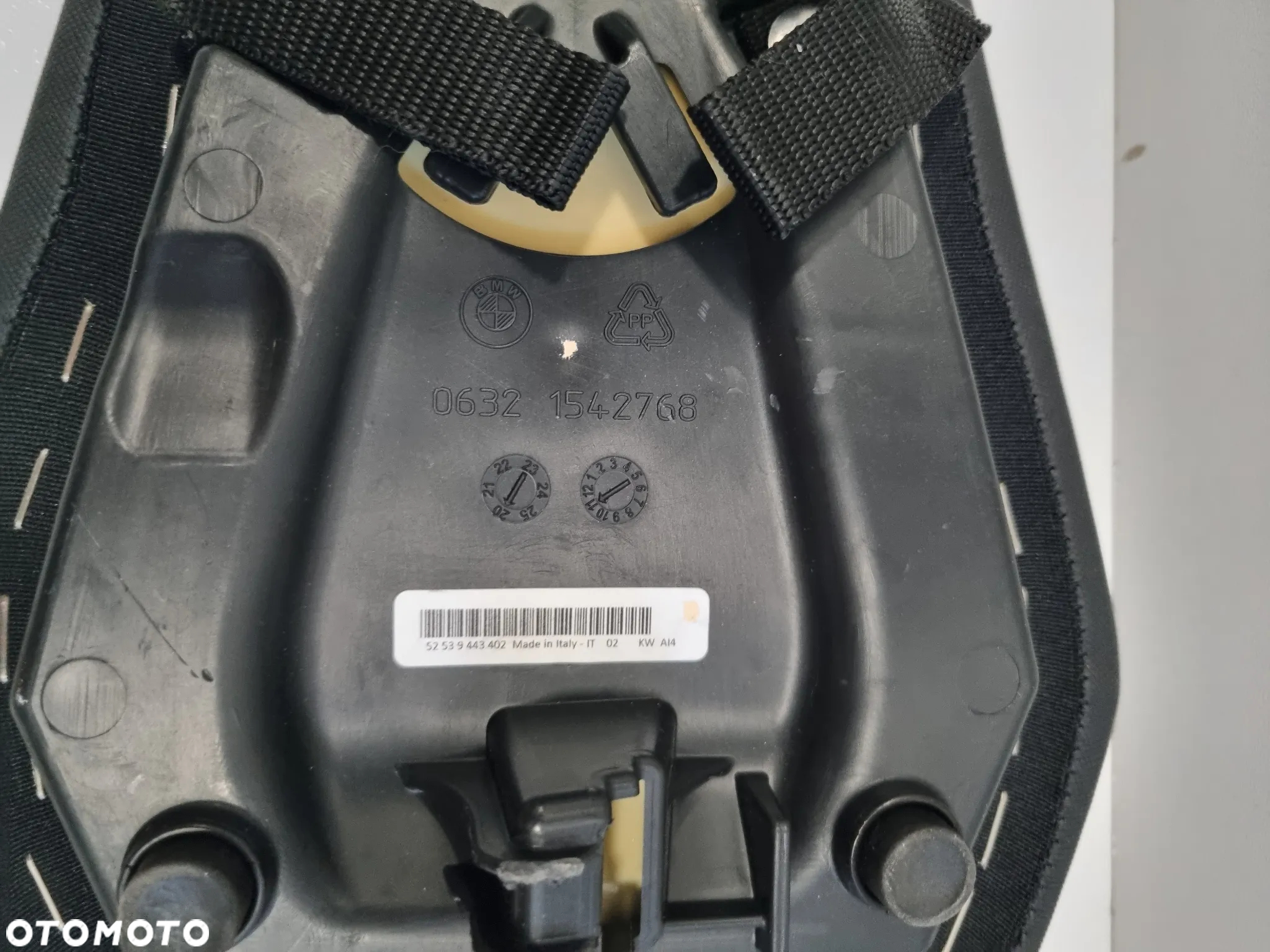 Fotel Kanapa siedzenie Pasażera BMW S 1000 R K63 52539443402 - 3