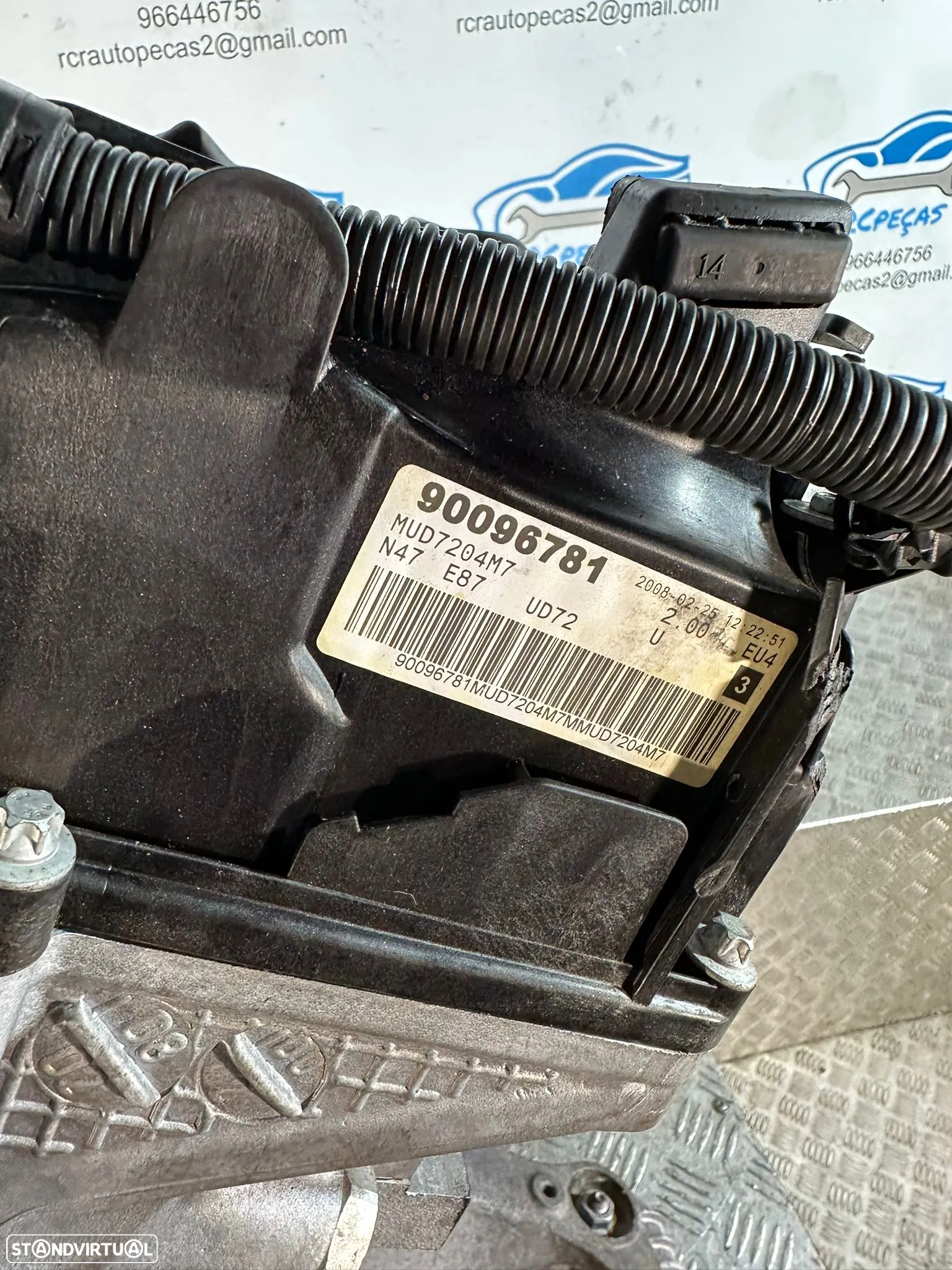 Motor Completo BMW N47D20 177cv 2.0d 16v 120D 320D Bosch - 9