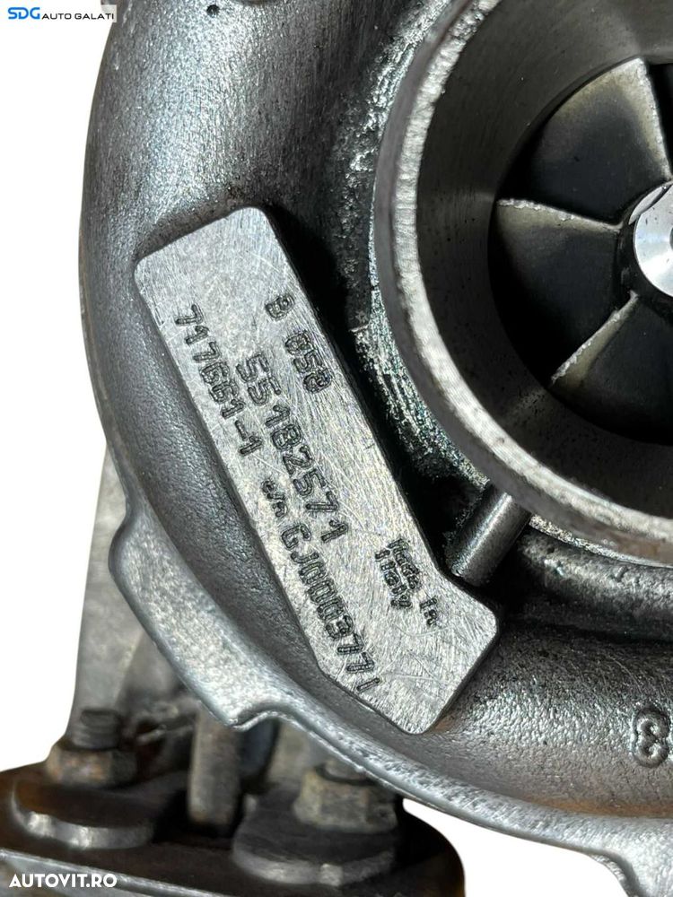 Turbo Turbina Turbosuflanta Alfa Romeo 156 2.4 JTD Multijet 120KW 129KW 841M000 841N000 841G000 2003 - 2006 Cod 55182571 [B3941] - 8