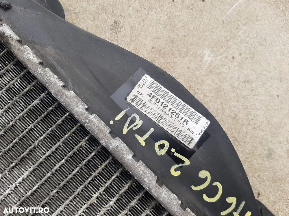 radiator apa 2.0 tdi audi a6 4f c6 4f0121251r - 2