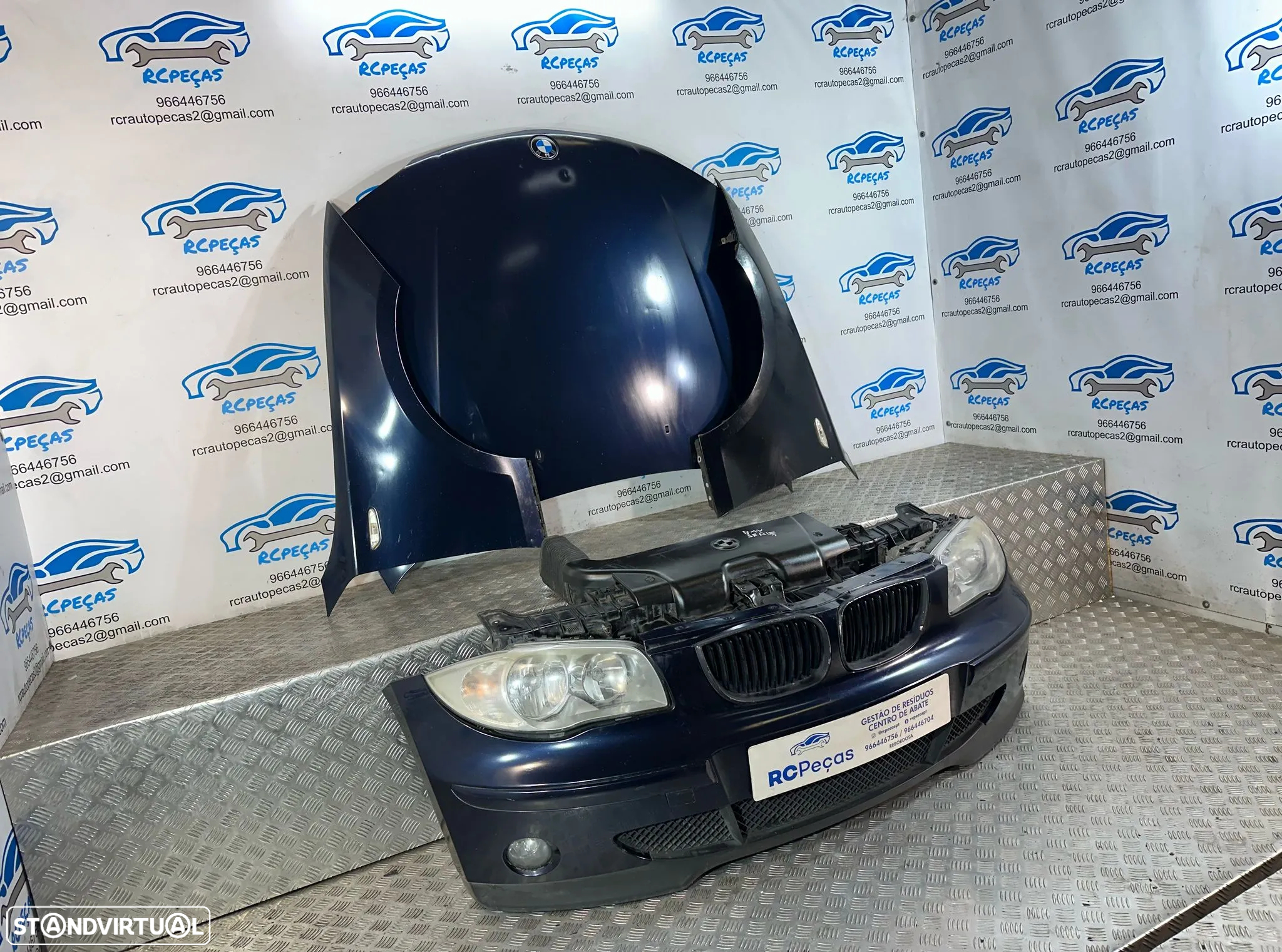 .Frente Completa Serie 1 E87 5 portas E81 3 portas Pre LCI 118D M47D20 Diesel 2004 a 2007 - 3
