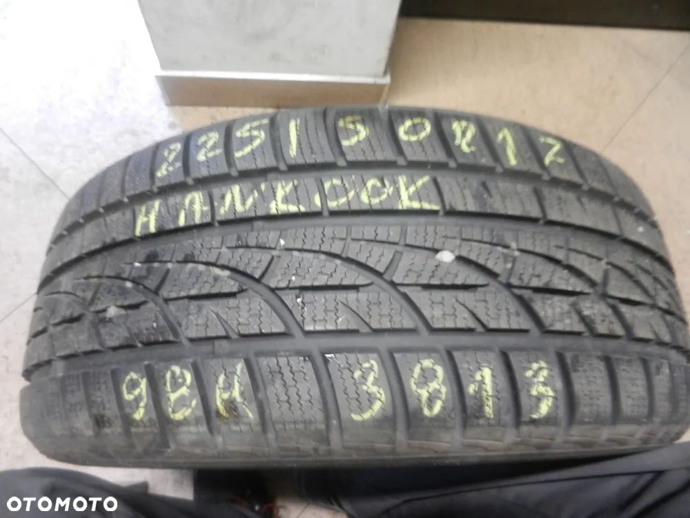 Opona pojedyńcza 225/50r17 hankook winter i cept evo 8,3mm zima - 1