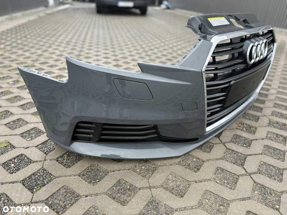 Audi A3 8V 8V3 8V4 FL Lift Zderzak Przód Przedni Kompletny LY7C Spryski 16- - 3