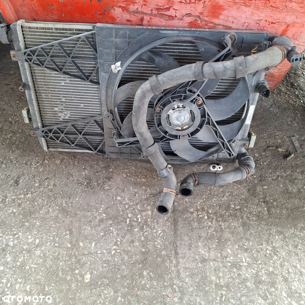 CHLODNICA WODY KLIMATYZACJI WENTYLATOR CHLODNICY POLO 9N 1.4 TDI - 1