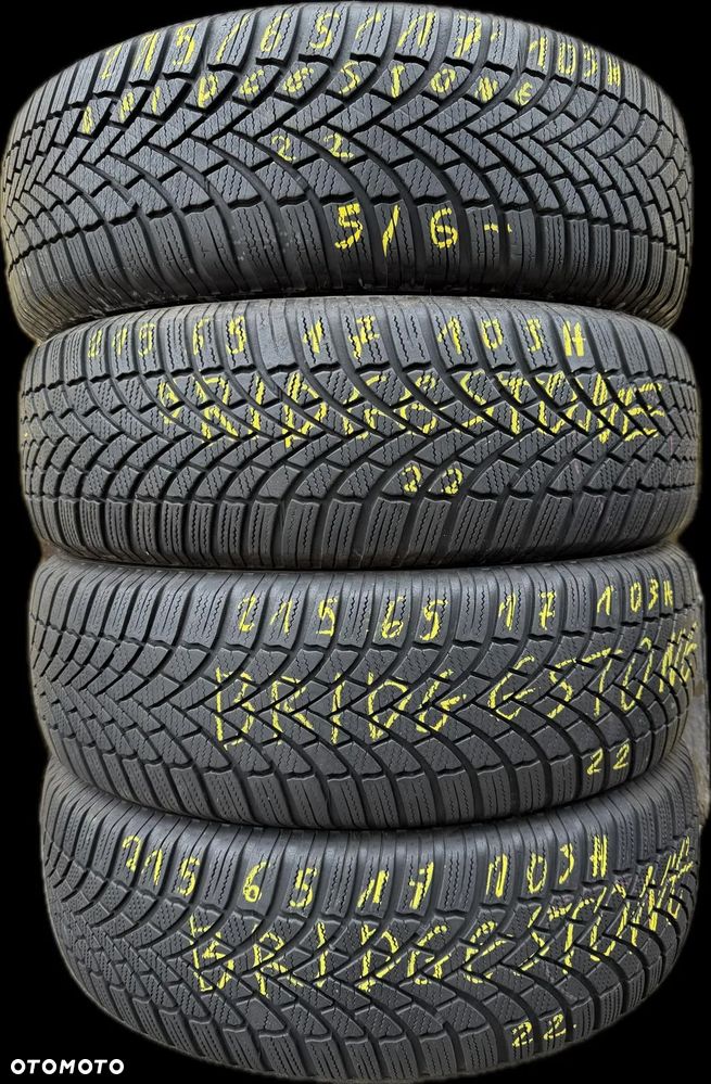 4 x 215/65R17 Bridgestone Blizzak LM005 - 1