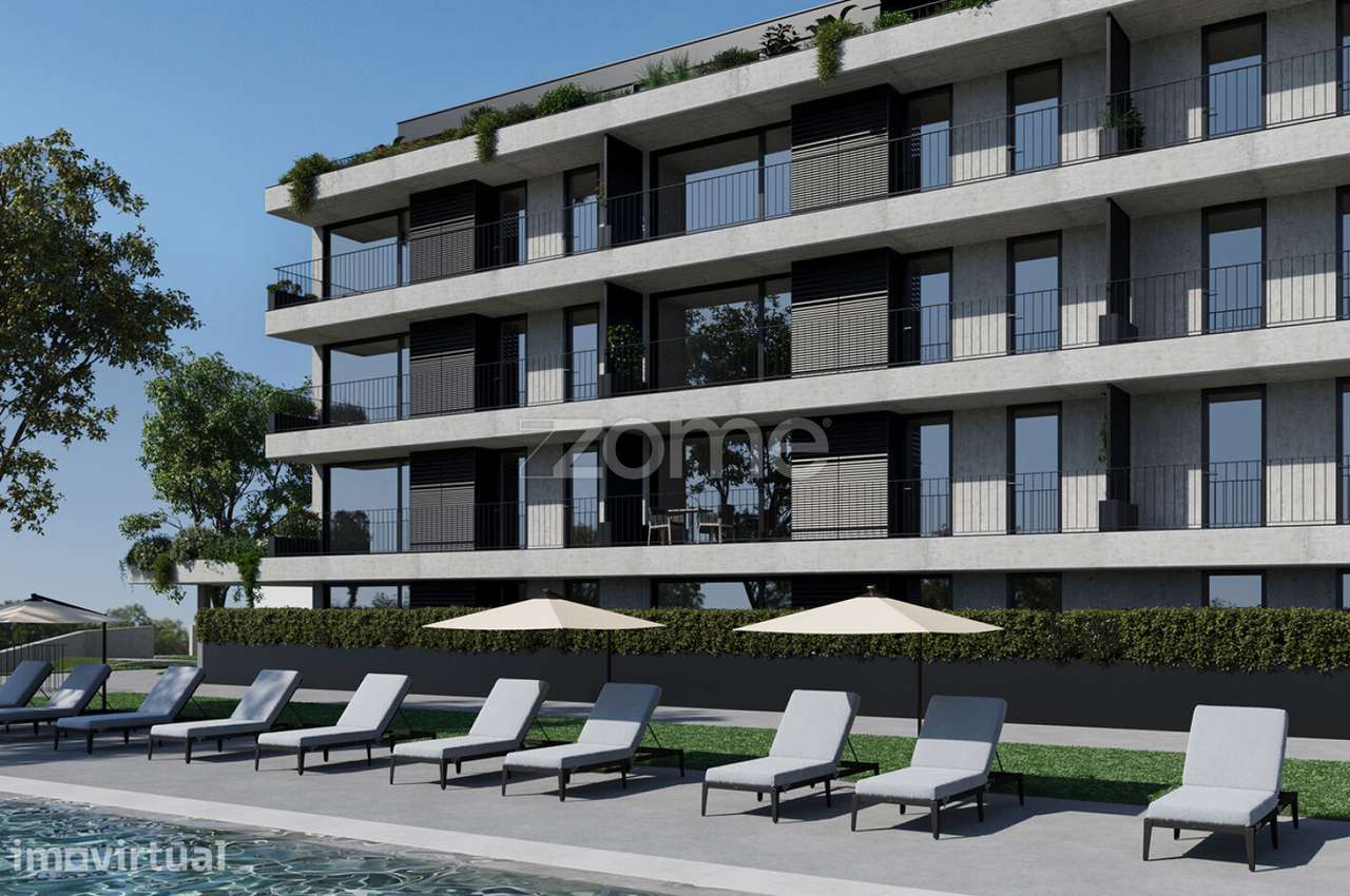 Apartamento T1 Novo no Condomínio Casa Ferreira – Braga - Grande imagem: 3/41