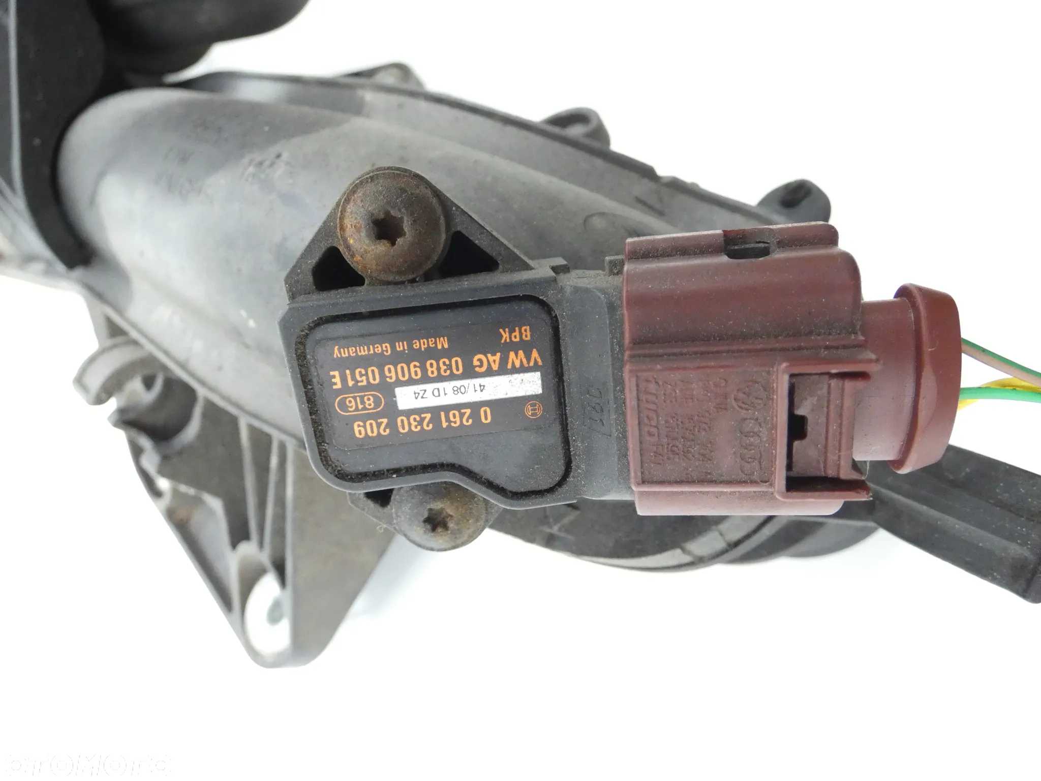 AUDI A4 B8 2.0 TFSI PRZEWÓD WĄŻ POWIETRZA DOLOTU 8K0145673M 8E0129955 GORLICE - 5
