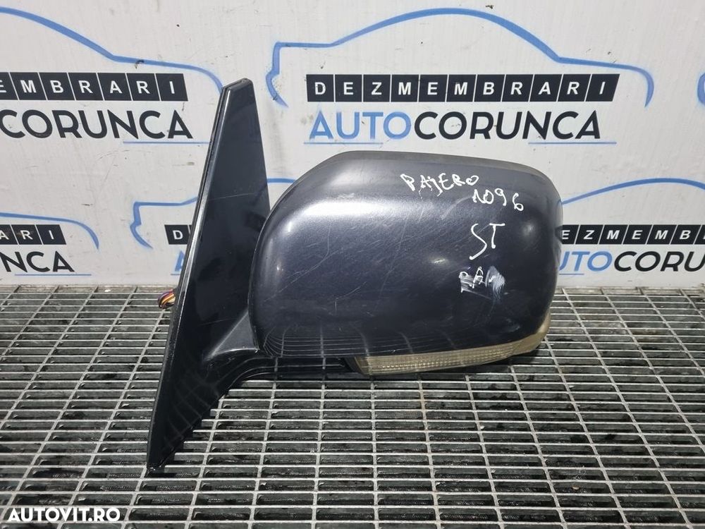 Oglinda stanga Mitsubishi Shogun Pajero 2006 - 2011 4 Usi GRI (1096) Rabatabile - 1