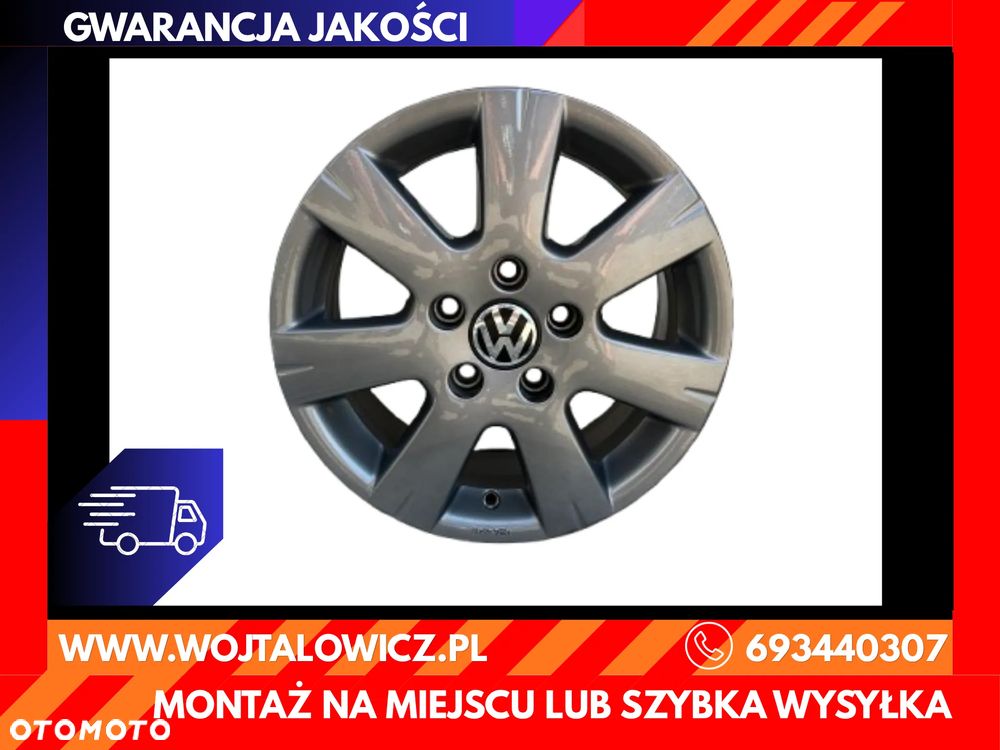 Felgi VW Golf Caddy Touran 5x112 15 6,5J ET 50 2K 2K1 - 1