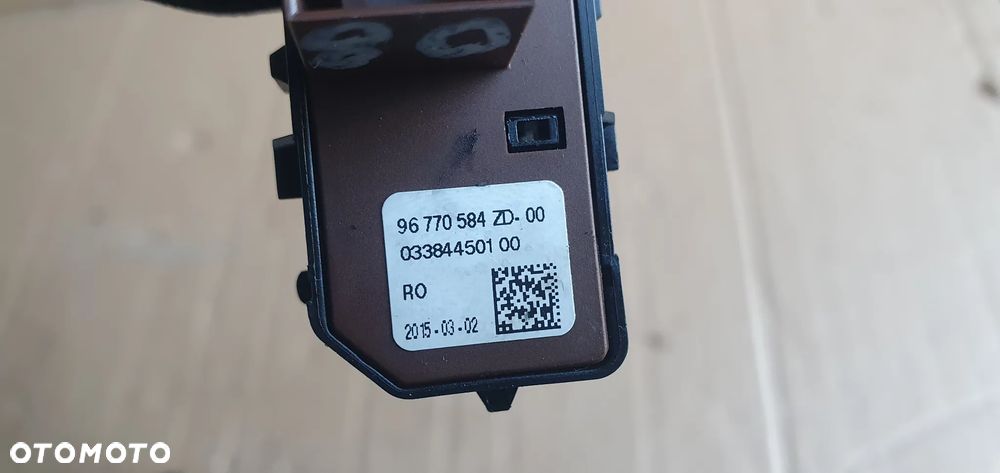 Przełącznik otwierania klapki paliwa klapy bagażnika Peugeot 508 I Lift 96770584 96770584ZD - 6