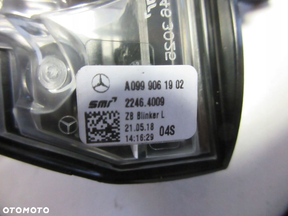 mercedes a w177 lewy kierunkowskaz lusterka a0999061902 - 4