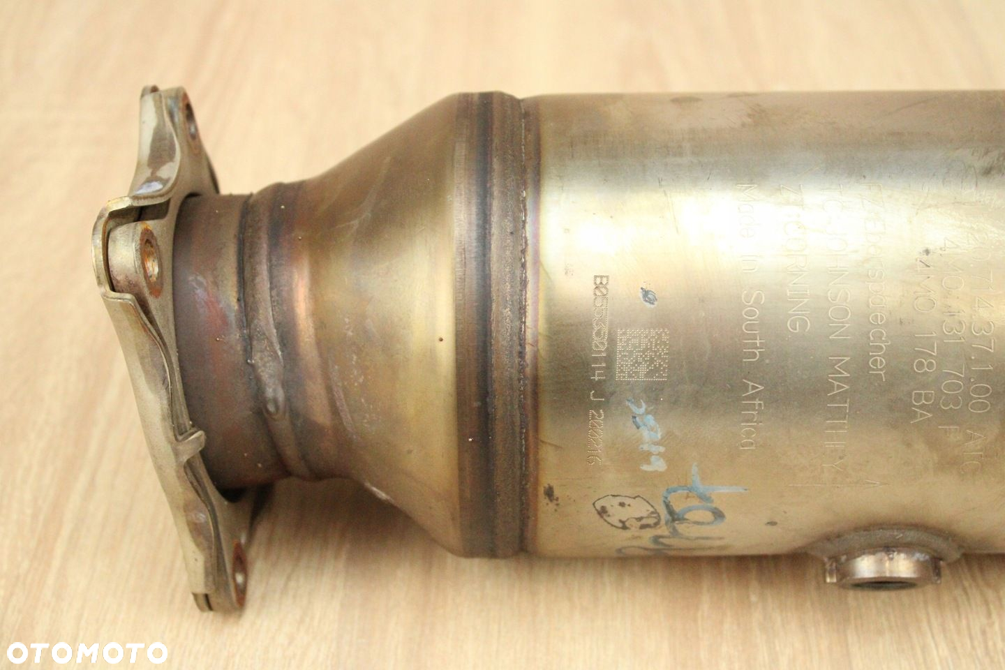 ORYGINALNY KATALIZATOR AUDI A4 B9 A5 F5 2.0 TFSI 4M0131703F 64km - 3