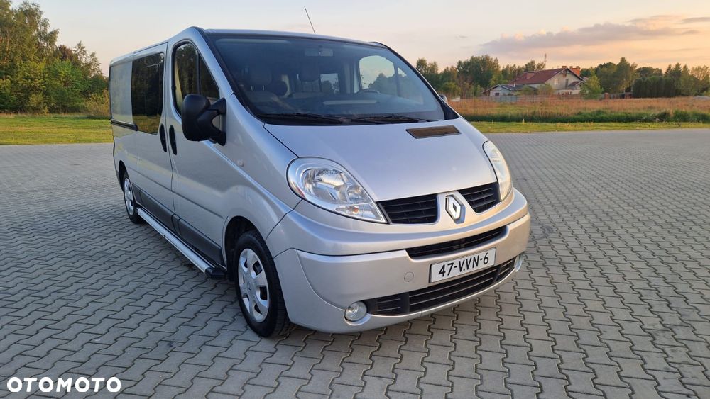 Renault TRAFIC L2H1 Długi Klima Elektryka Kamera Tempomat Dubel Kabina 6os Brygadówka - 27