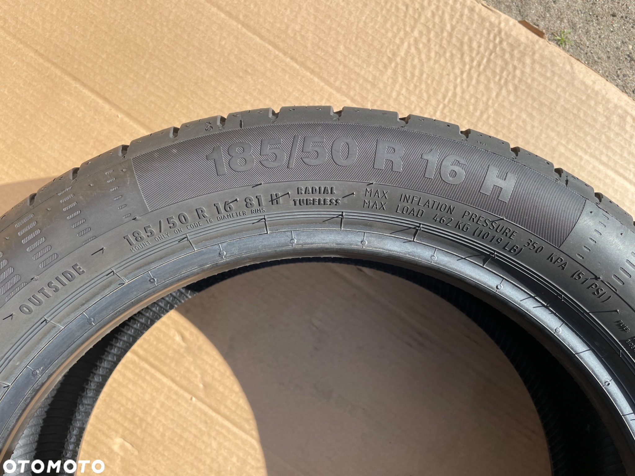 185/50 R16 205/45 R16 NOWE OPONY LETNIE CONTINENTAL CONTIECOCONTACT 5 KOMPLET 4 SZTUKI TWINGO SMART - 5