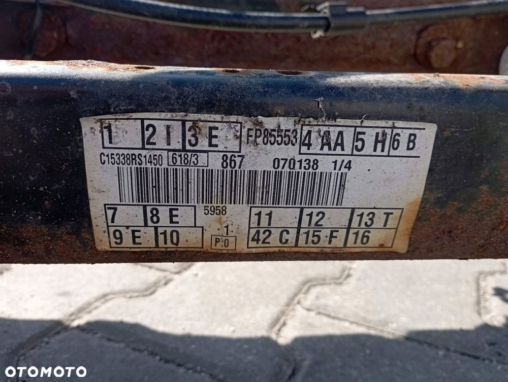 FORD C-MAX CMAX II 2 ZAWIESZENIE BELKA TYŁ TYLNE - 3