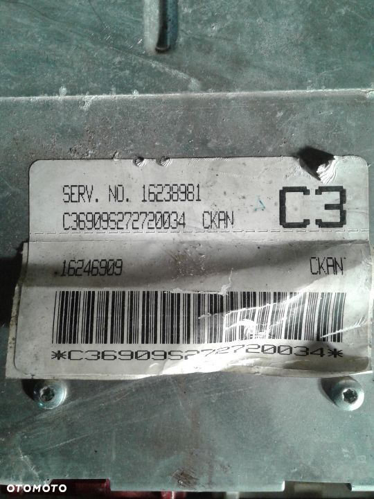 Komputer Daewoo Nubira 1,6B 16238981 16246909