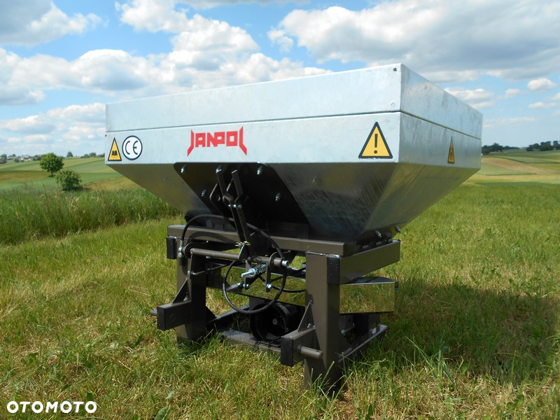 SIEWKA/rozsiewacz nawozu dwulejowy/producent:JANPOL/ DOSTĘPNE POJEMNOŚCI:600,800,1000,1200l/DARMOWY TRANSPORT - 2