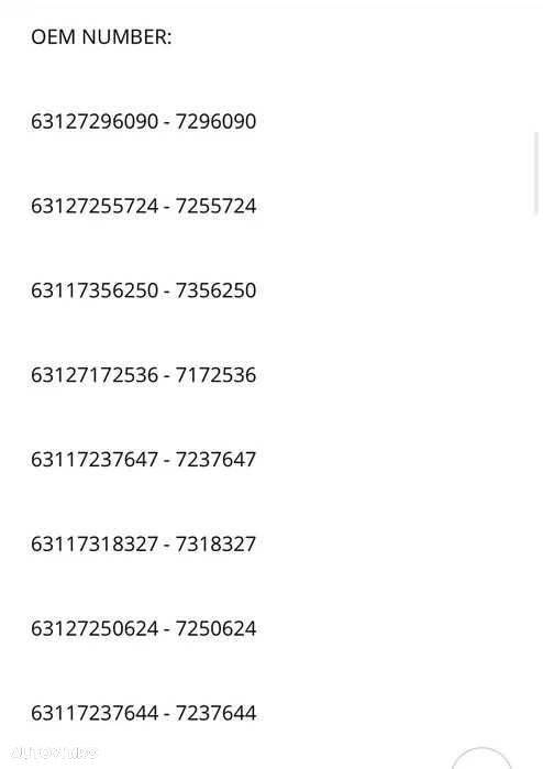 Balast/droser modul xenon Bmw f20 f21 e90 f07 seria 5 f10,seria 7 f01 - 7